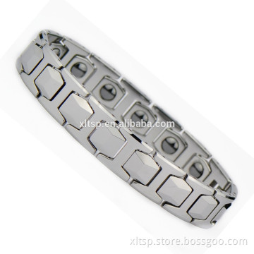 Korea hot sales bio magnetic stainless steel men bracelet